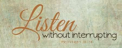 Listen Poster Print by Taylor Greene (10 x 20)