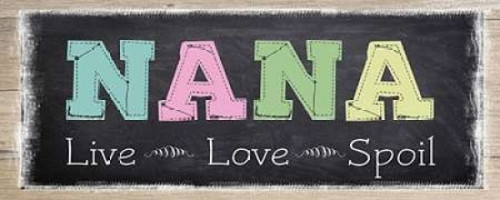 LIVE LOVE SPOIL ver2 Poster Print by Taylor Greene (10 x 20)