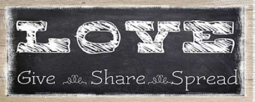 LOVE SPREAD Poster Print by Taylor Greene (10 x 20)