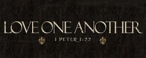 Love One Another Poster Print by Taylor Greene (10 x 20)