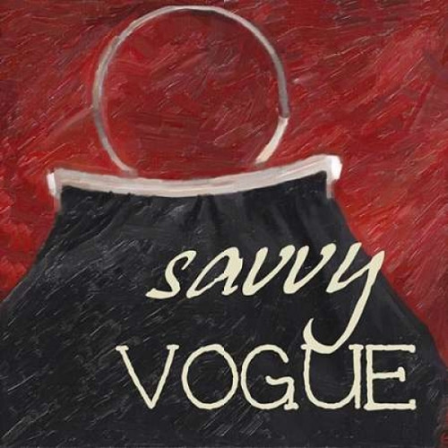 Savvy Vogue Poster Print by Taylor Greene (12 x 12)