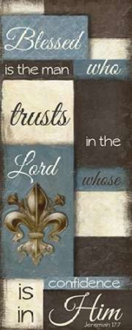 Blessed Poster Print by Taylor Greene (10 x 20)