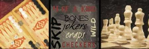 CLASSIC GAMES D Poster Print by Taylor Greene (8 x 24)