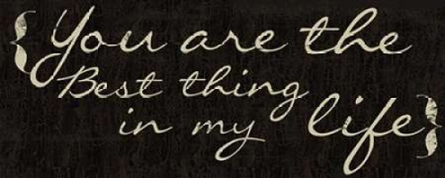 You Are The Best Thing Poster Print by Taylor Greene (10 x 20)