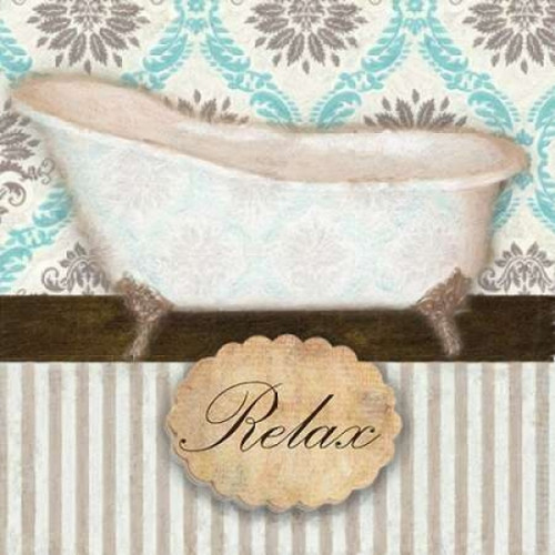 RELAX TUB A1 Poster Print by Taylor Greene (12 x 12)