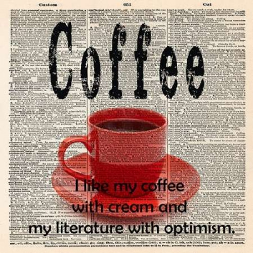 COFFEE CUP Poster Print by Taylor Greene (12 x 12)