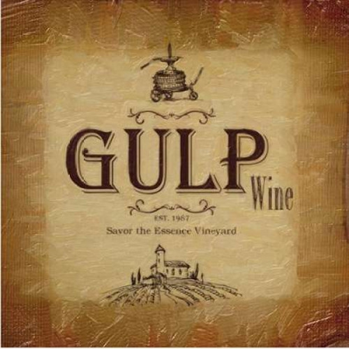 GULP BORDER 1 Poster Print by Taylor Greene (12 x 12)