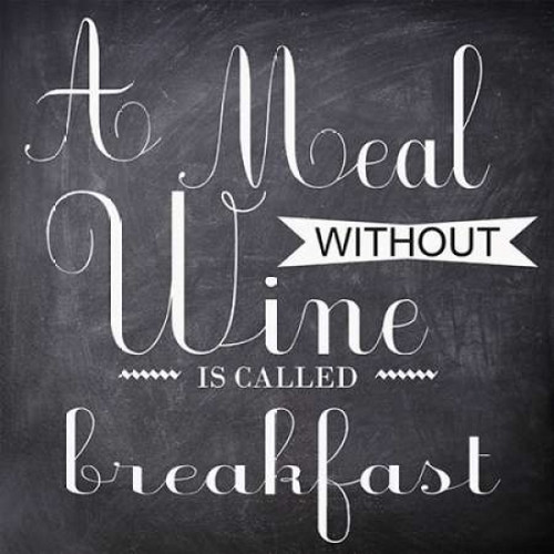 A Meal Without Poster Print by Taylor Greene (12 x 12)