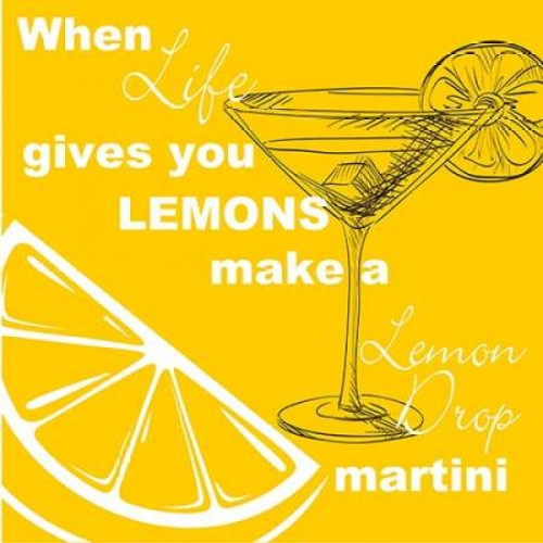 Lemon Drop Poster Print by Taylor Greene (12 x 12)