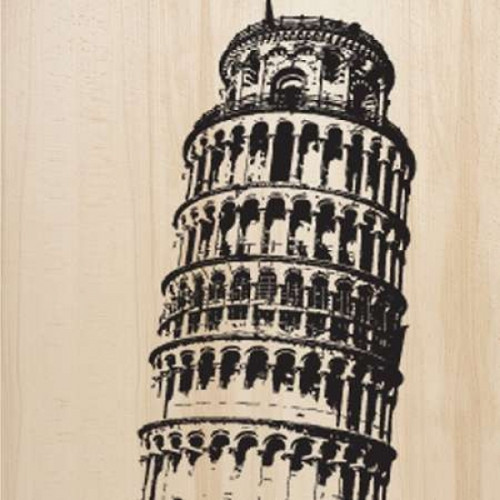 Pisa Poster Print by Taylor Greene (12 x 12)