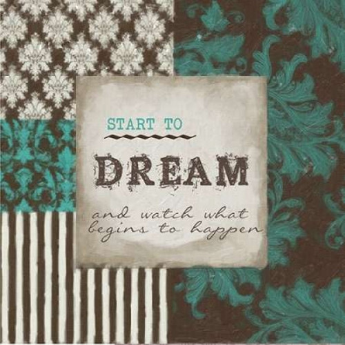 Start To Dream Poster Print by Taylor Greene (12 x 12)