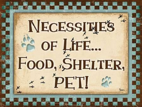 Life Necessities Blue Poster Print by Diane Stimson (9 x 12)