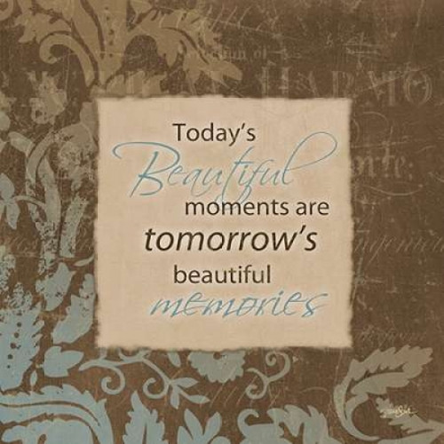 Damask Memories Poster Print by Diane Stimson (12 x 12)