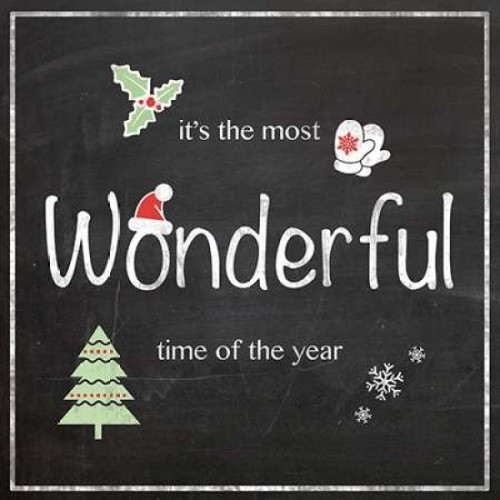 Wonderful Time Poster Print by Lauren Gibbons (12 x 12)