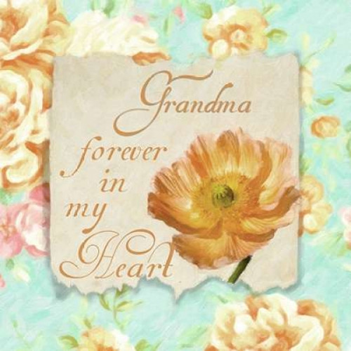 GRANDMA FOREVER Poster Print by Taylor Greene (12 x 12)