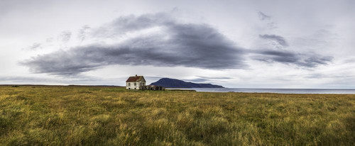 Abandoned House In Rural Iceland; Iceland Poster Print by Robert Postma (33 x 13)