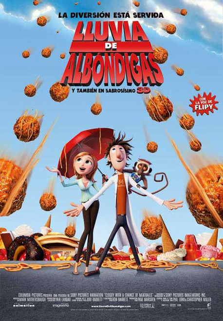 Cloudy with a Chance of Meatballs Movie Poster Print (11 x 17) - Item # MOVAB05210