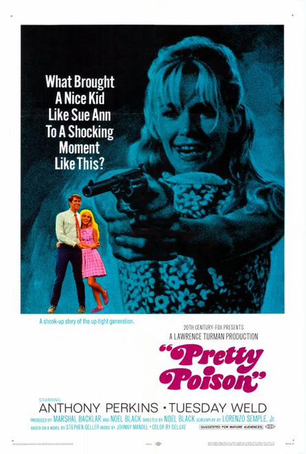 Pretty Poison Movie Poster Print (27 x 40) - Item # MOVAH7289
