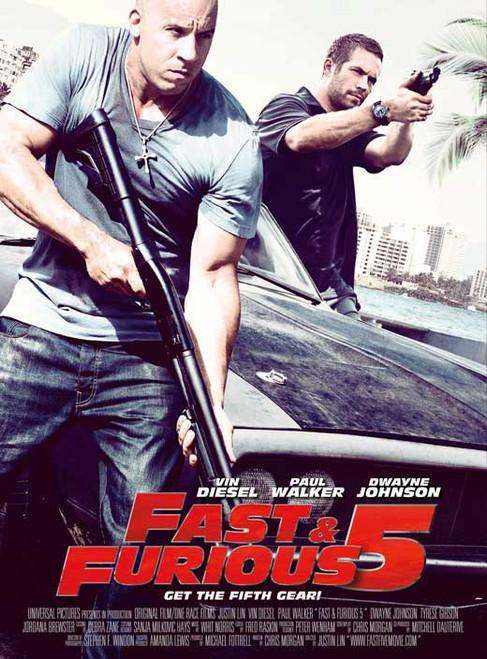 Fast Five Movie Poster Print (11 x 17) - Item # MOVCB33383