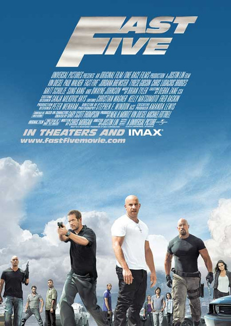 Fast Five Movie Poster Print (11 x 17) - Item # MOVAB11393