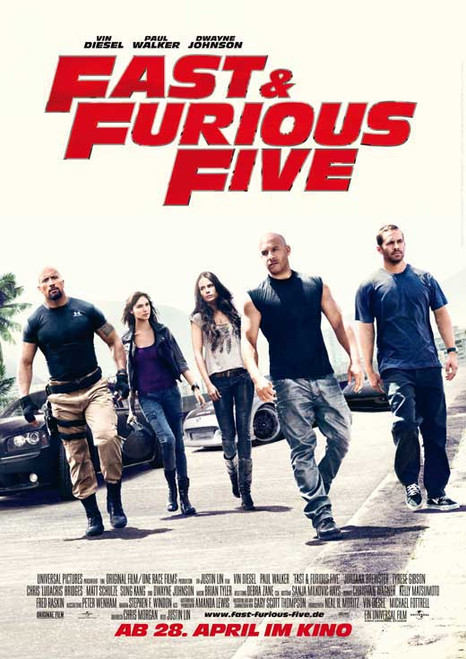 Fast Five Movie Poster Print (27 x 40) - Item # MOVAB86304
