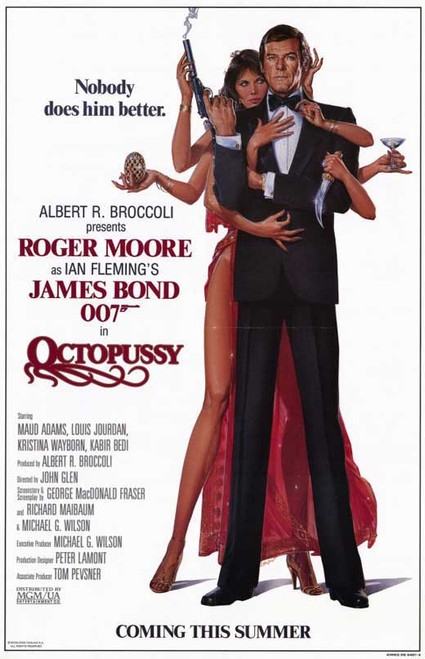Octopussy Movie Poster Print (11 x 17) - Item # MOVID0846