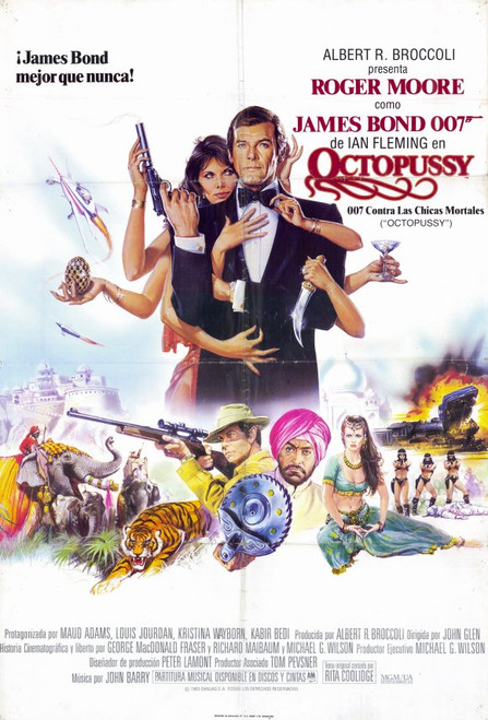 Octopussy Movie Poster Print (11 x 17) - Item # MOVGE8690