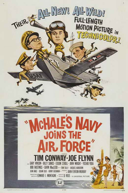 McHale's Navy Joins the Air Force Movie Poster Print (27 x 40) - Item # MOVCI0717