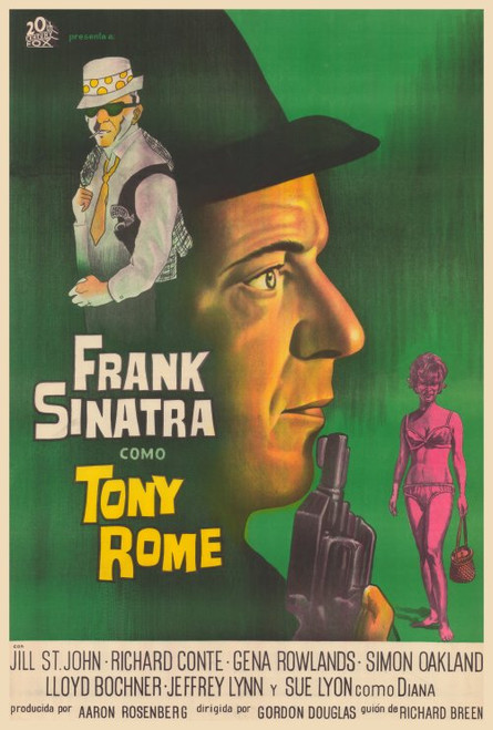 Tony Rome Movie Poster Print (27 x 40) - Item # MOVAH5553