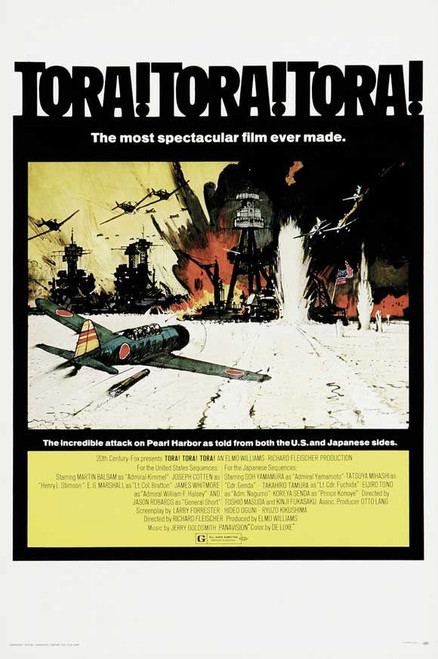 Tora! Tora! Tora! Movie Poster Print (11 x 17) - Item # MOVCJ7271