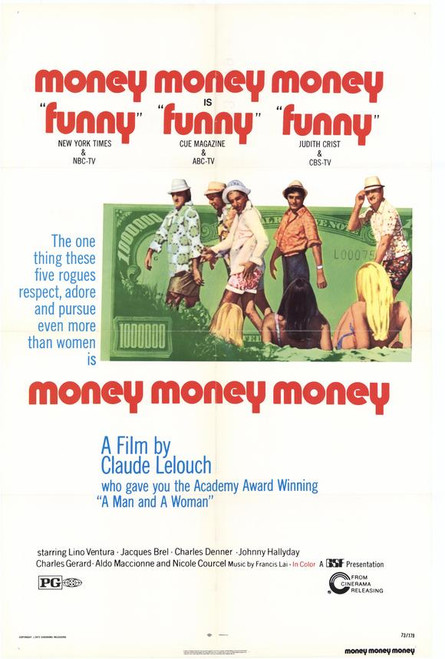 Money Money Money Movie Poster Print (11 x 17) - Item # MOVGE7702