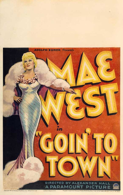 Goin' to Town Movie Poster Print (11 x 17) - Item # MOVAI1644