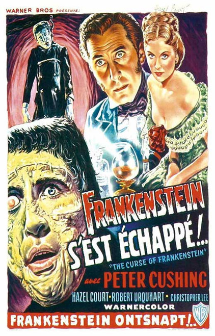 The Curse of Frankenstein Movie Poster Print (27 x 40) - Item # MOVIB65250