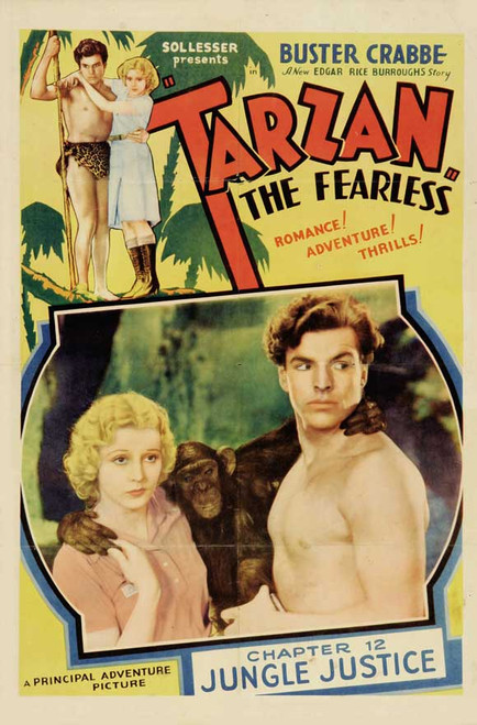 Tarzan the Fearless Movie Poster Print (27 x 40) - Item # MOVIB64160