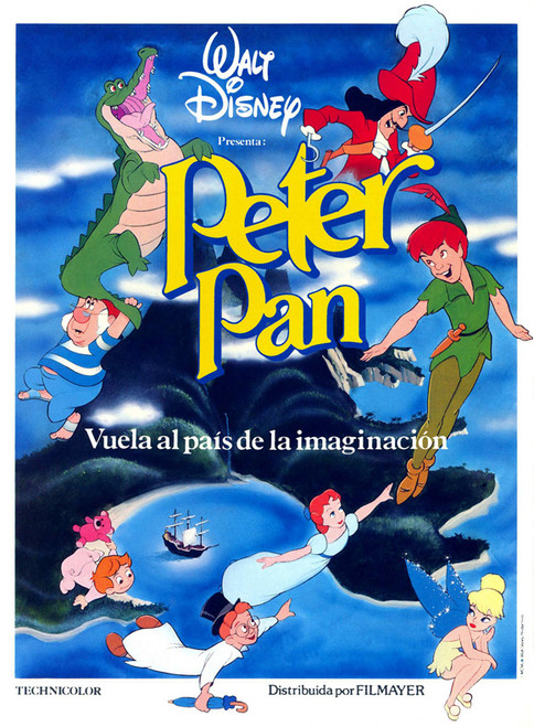 Peter Pan Movie Poster Print (27 x 40) - Item # MOVEI8682