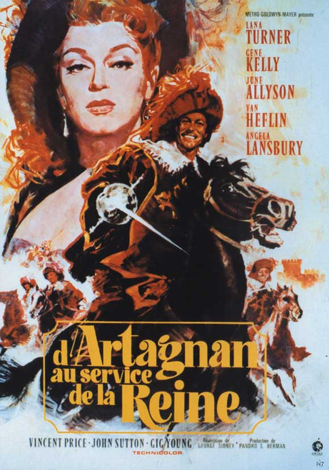 The Three Musketeers Movie Poster Print (27 x 40) - Item # MOVIB16360