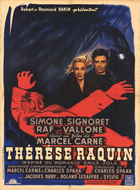 Therese Raquin Movie Poster Print (11 x 17) - Item # MOVCF3877