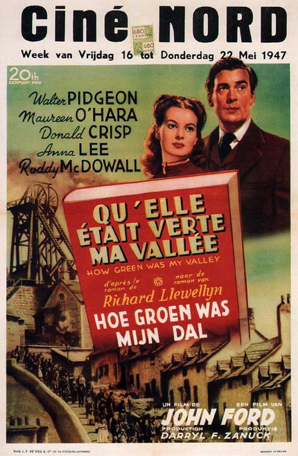 How Green Was My Valley Movie Poster Print (11 x 17) - Item # MOVCB14070