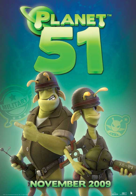 Planet 51 Movie Poster Print (11 x 17) - Item # MOVGB26830