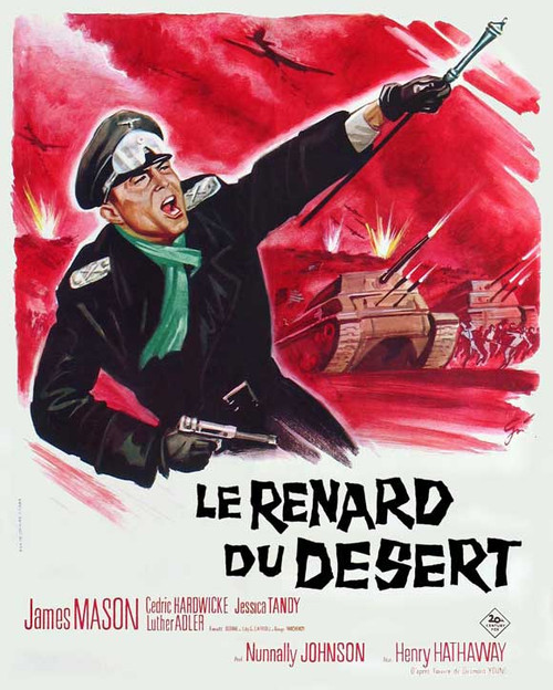 The Desert Fox: The Story of Rommel Movie Poster Print (27 x 40) - Item # MOVGJ1183