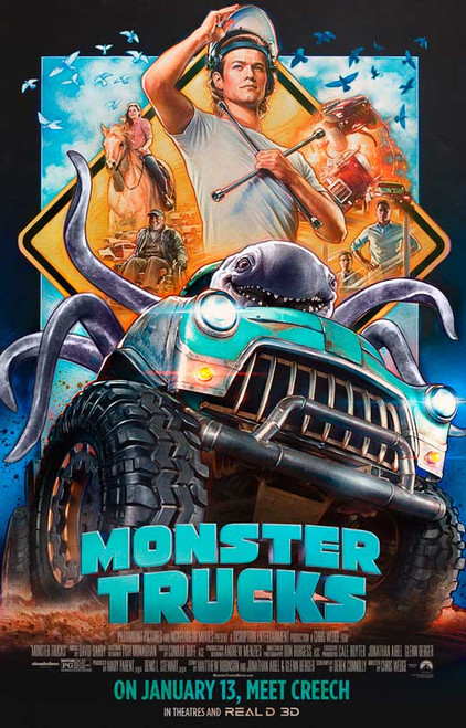 Monster Trucks Movie Poster Print (27 x 40) - Item # MOVGB89355 Monster Trucks Movie Poster Print (27 x 40) - Item # MOVGB89355