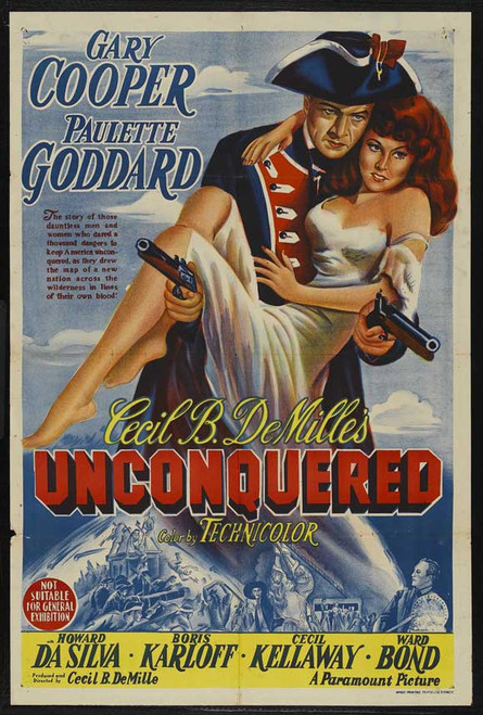 Unconquered Movie Poster Print (11 x 17) - Item # MOVAB04410