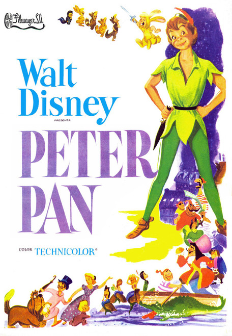 Peter Pan Movie Poster Print (27 x 40) - Item # MOVII8682
