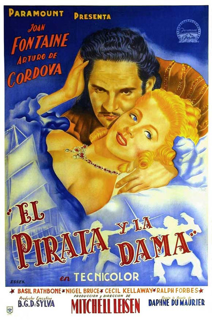 Frenchman's Creek Movie Poster Print (11 x 17) - Item # MOVEB89050