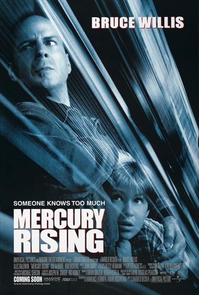 Mercury Rising Movie Poster Print (27 x 40) - Item # MOVIJ9480