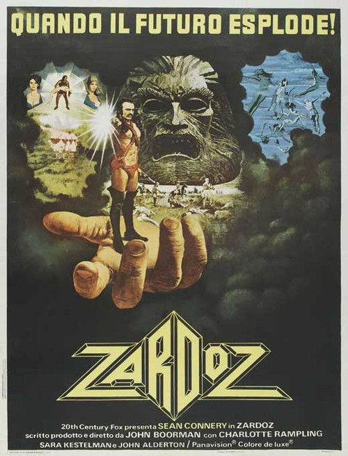 Zardoz Movie Poster Print (27 x 40) - Item # MOVAB50304 Zardoz Movie Poster Print (27 x 40) - Item # MOVAB50304