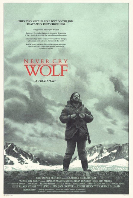 Never Cry Wolf Movie Poster Print (27 x 40) - Item # MOVGH4259