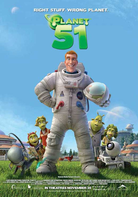 Planet 51 Movie Poster Print (11 x 17) - Item # MOVIB27130