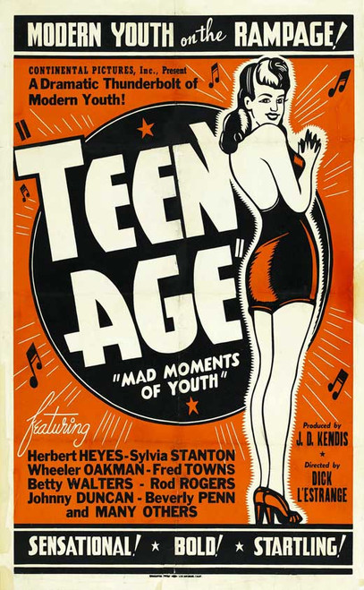 Teenage Movie Poster Print (11 x 17) - Item # MOVIB38680