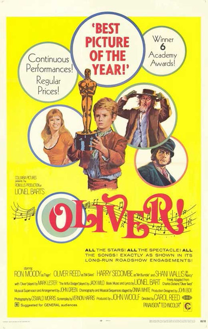 Oliver! Movie Poster Print (11 x 17) - Item # MOVCE7730